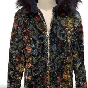 Vintage Brocade Après Ski Carpet Jacket